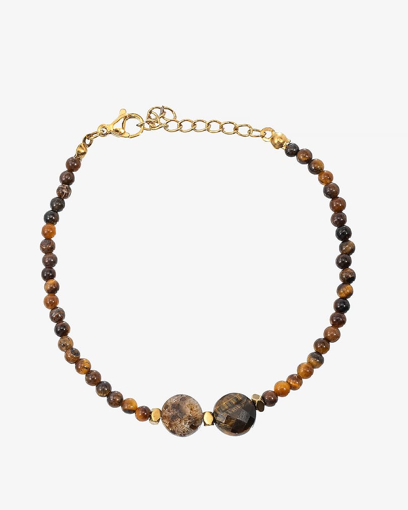 Tiger Eye Stone Bracelet WBRA174BN