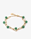 Elegant bracelet with a modern design WBRA177GN