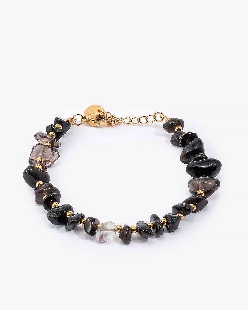 Elegant Natural Stone Bracelet WBRA179BK