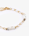 Elegant Natural Stone Bracelet WBRA180WH