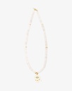 Women's necklace, jade stone WNEC135WH