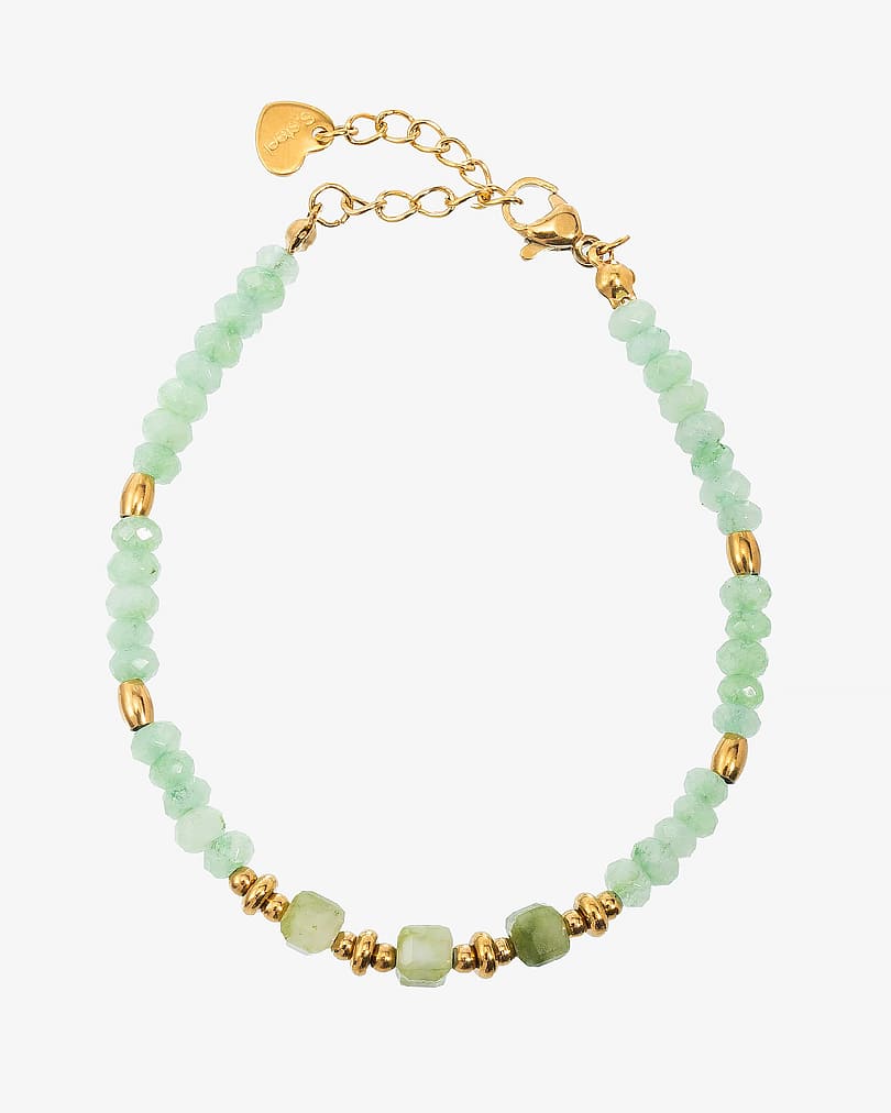 Elegant Natural Stone Bracelet WBRA183GN