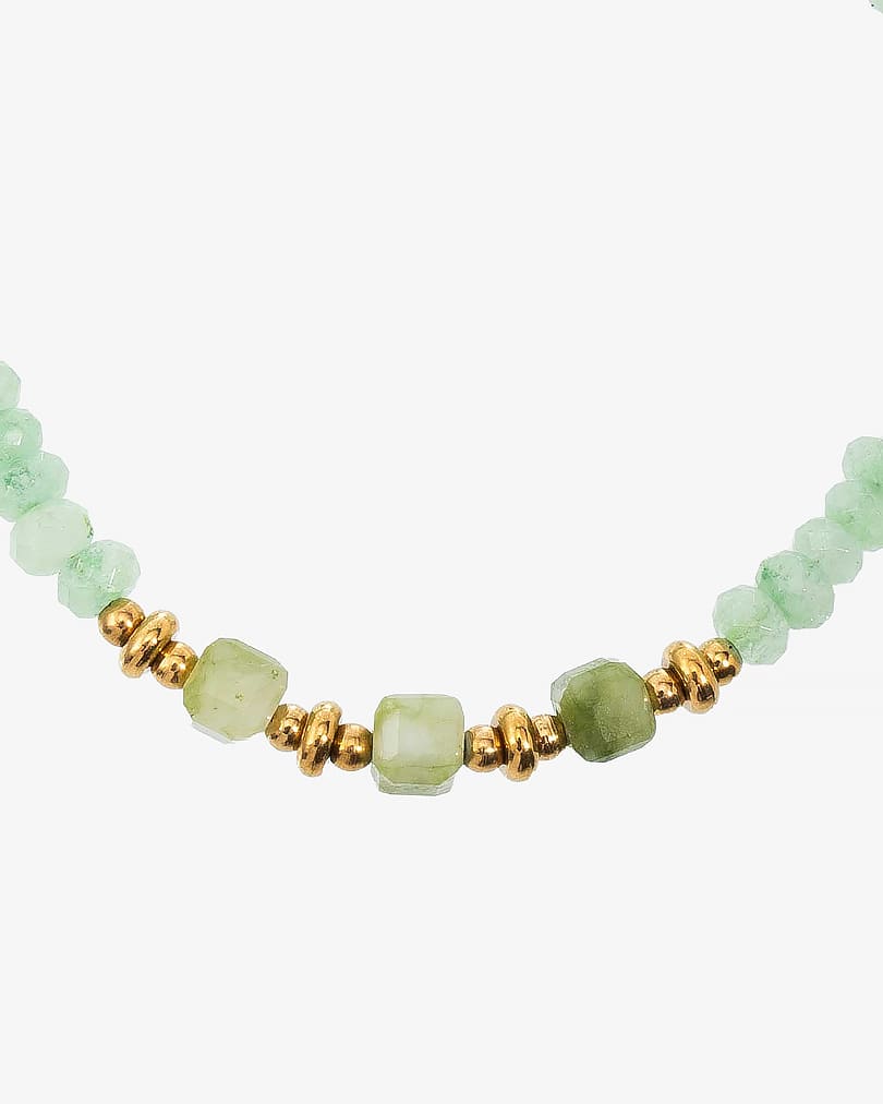 Elegant Natural Stone Bracelet WBRA183GN