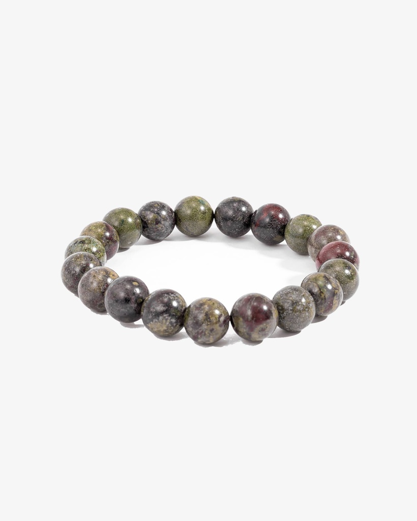 Bloodstone hand bracelet BRA142GN