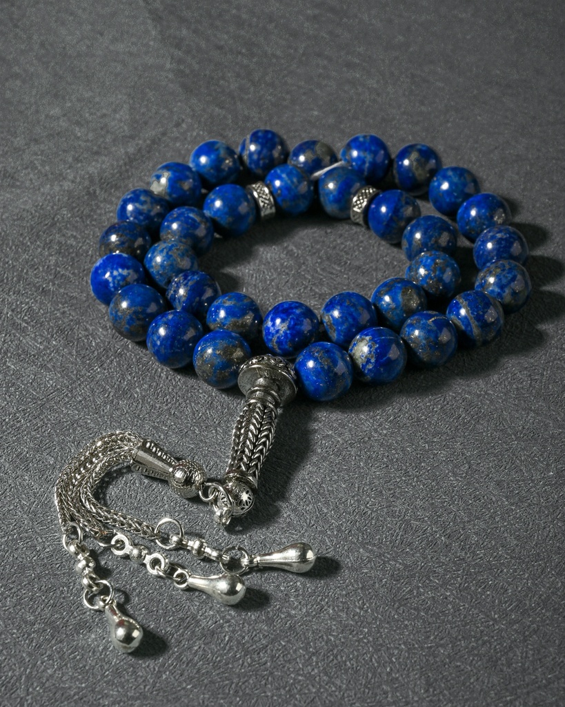Natural Lapis Lazuli Rosary ROS8139BL