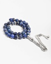 Natural Lapis Lazuli (AA) Rosary  ROS8139BL