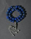 Natural Lapis Lazuli (AA) Rosary  ROS8139BL