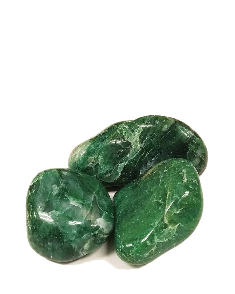 Natural Green Agate Stone Rosary ROS8141GN