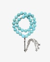 Turquoise stone rosary with veins ROS8142LL