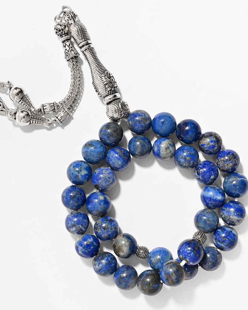 Natural Lapis Lazuli Rosary AA+ ROS8148BL