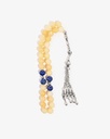 Aventurine & lapis lazuli stone rosary ROS8147BG