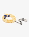 Aventurine & lapis lazuli stone rosary ROS8147BG
