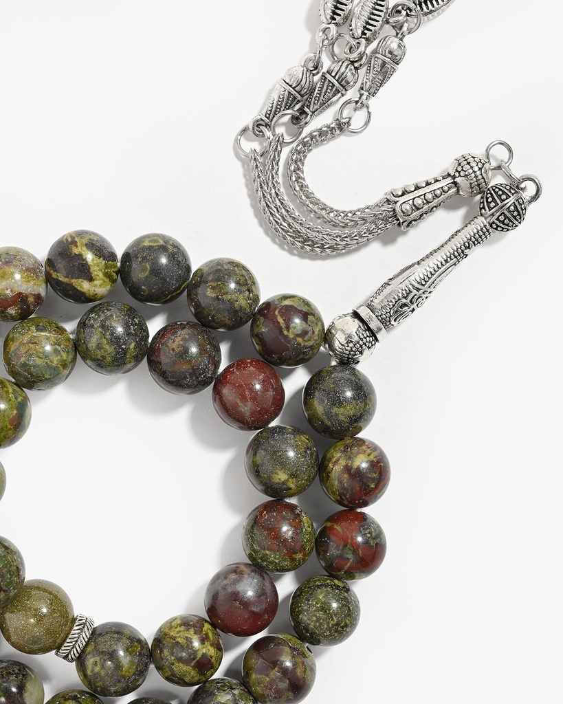 Natural bloodstone rosary ROS8149GN