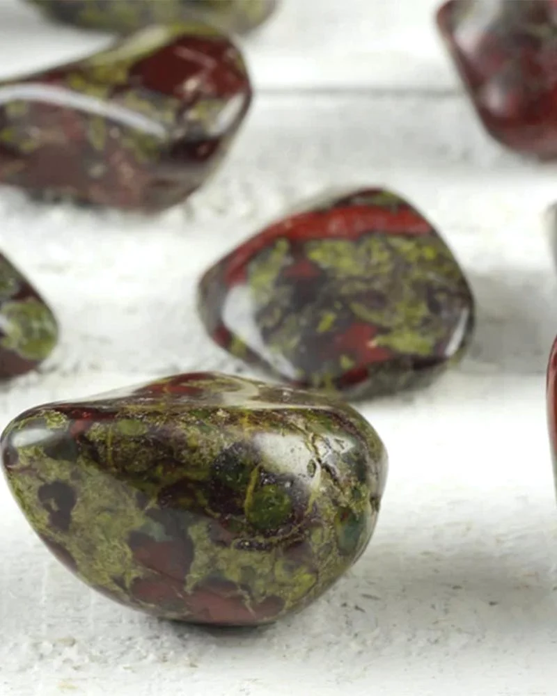 Natural bloodstone rosary ROS8149GN