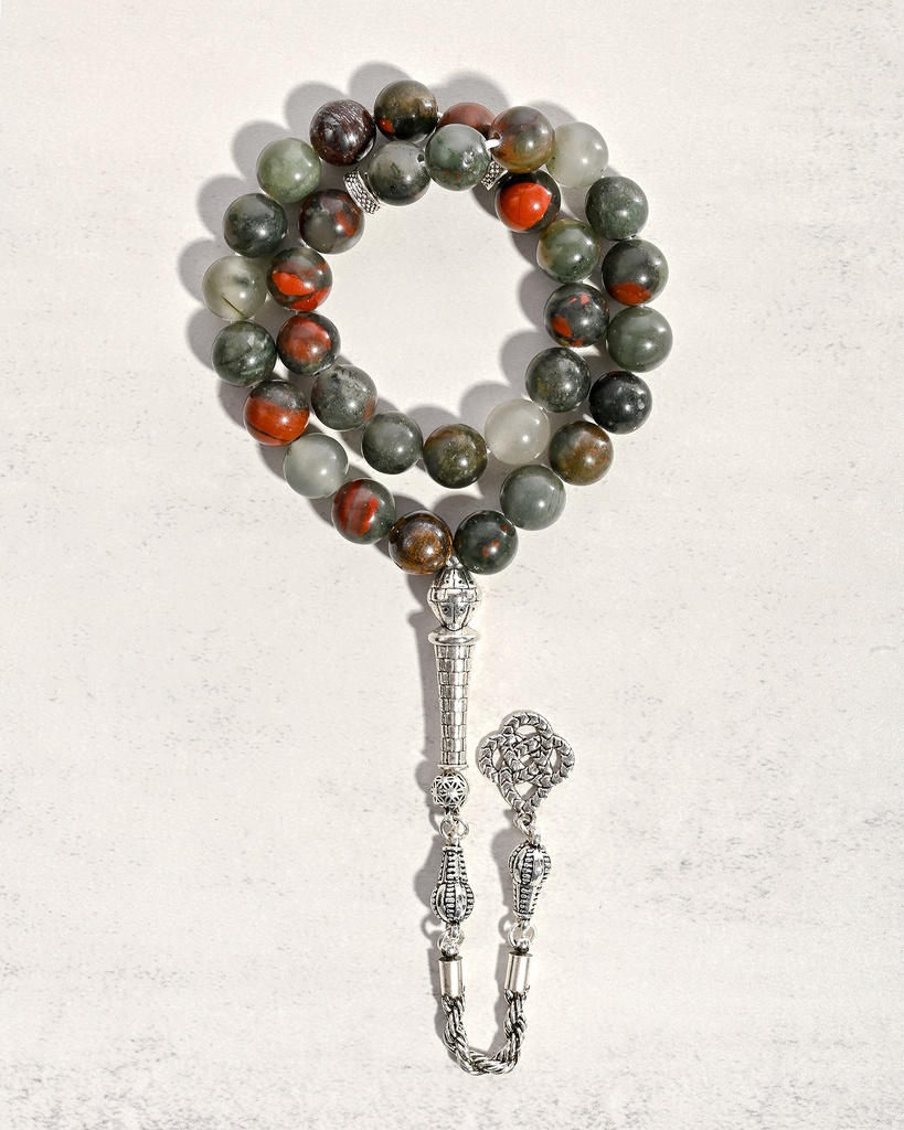 Natural Bloodstone Rosary ROS8152GN