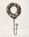 Natural Bloodstone Rosary ROS8152GN