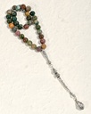 Indian agate Stone Rosary ROS8150GN