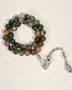Indian agate Stone Rosary ROS8150GN