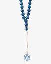New cast Fatouran rosary with veins ROS795BL