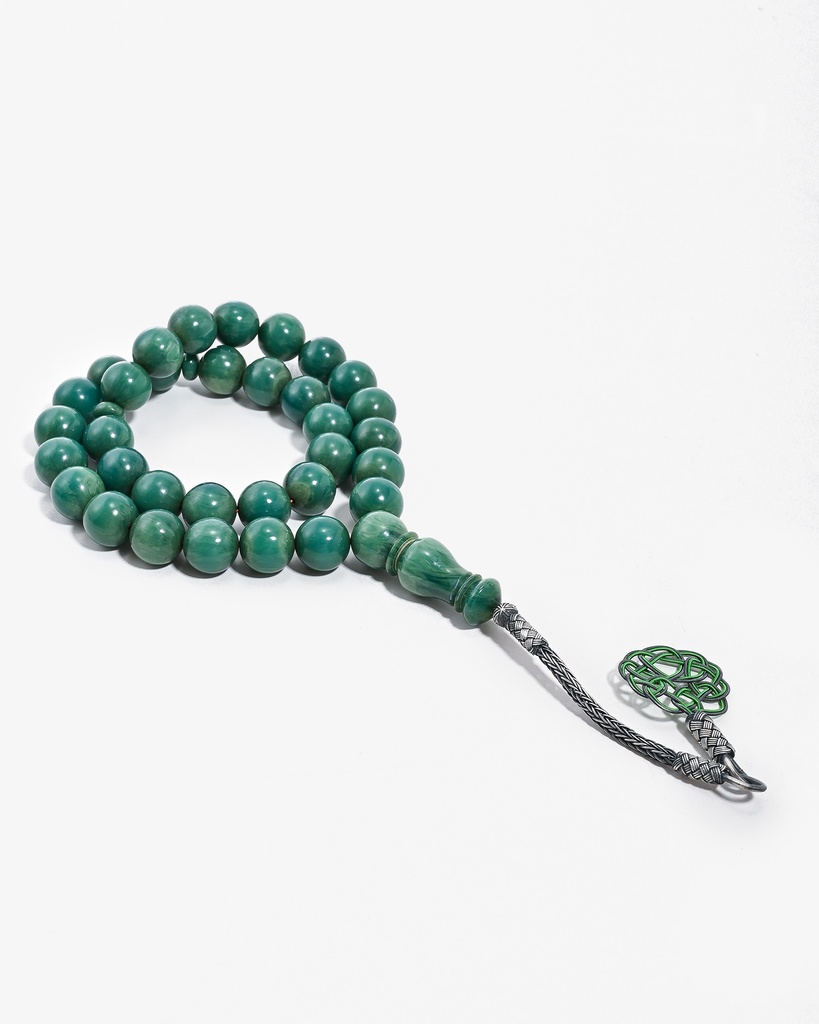 New cast Fatouran rosary with veins ROS796GN