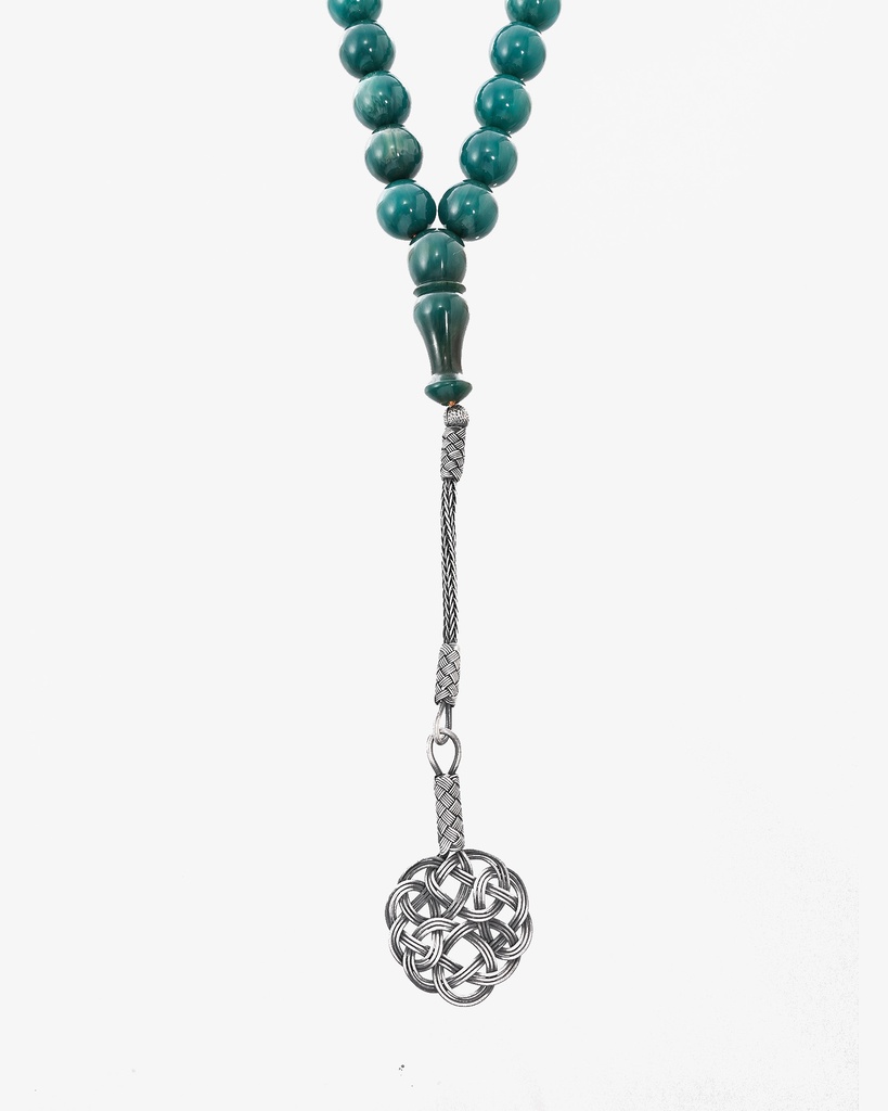 New cast Fatouran rosary with veins ROS798GN