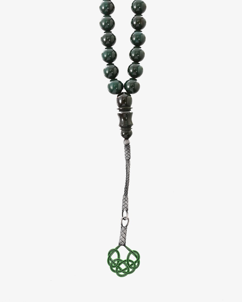 New cast Fatouran rosary with veins ROS799GN