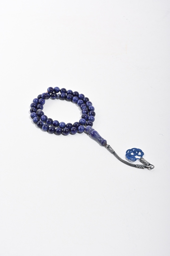 New cast Fatouran rosary with veins ROS7001BL