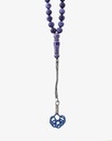 New cast Fatouran rosary with veins ROS7001BL