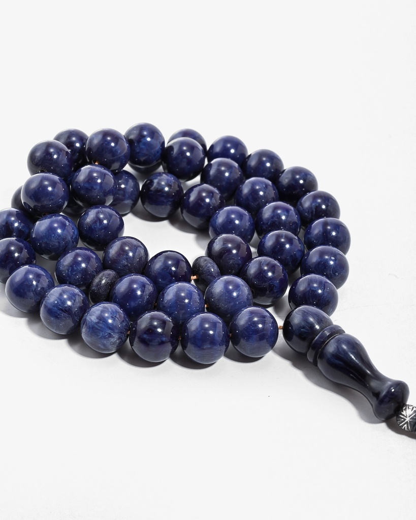 New cast Fatouran rosary with veins ROS7008BL