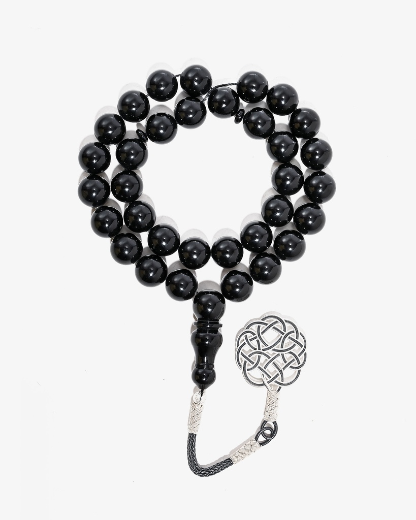 New plain cast Fatouran rosary ROS773BK