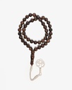 New cast Fatouran rosary with veins ROS7003BN