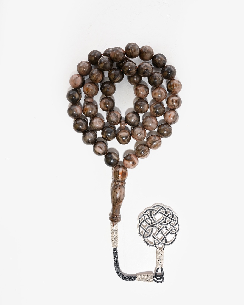 New cast Fatouran rosary with veins ROS7011MC