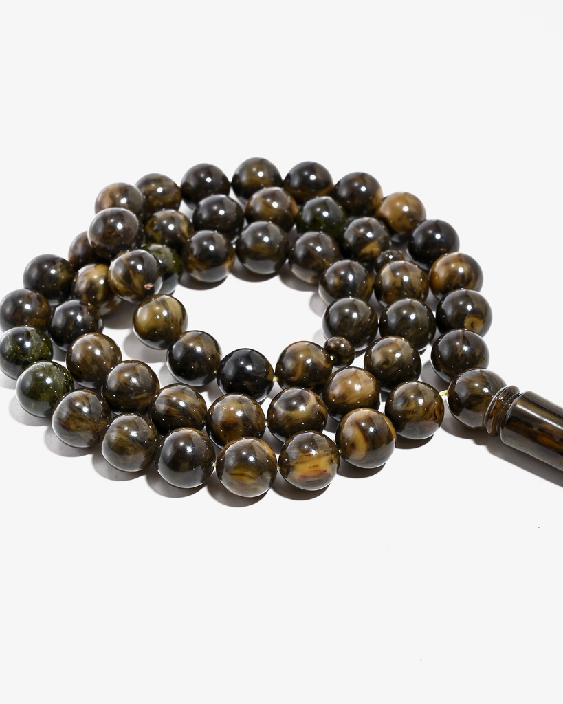 New cast Fatouran rosary with veins ROS7015MC