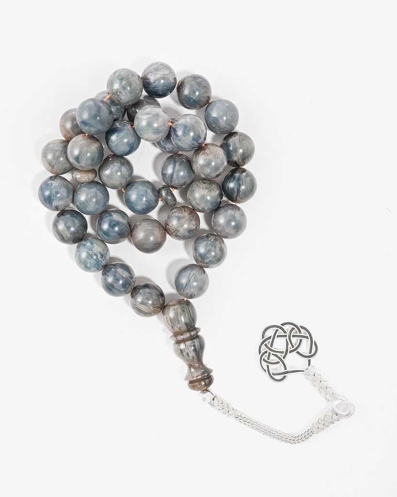 New cast Fatouran rosary with veins ROS797MC