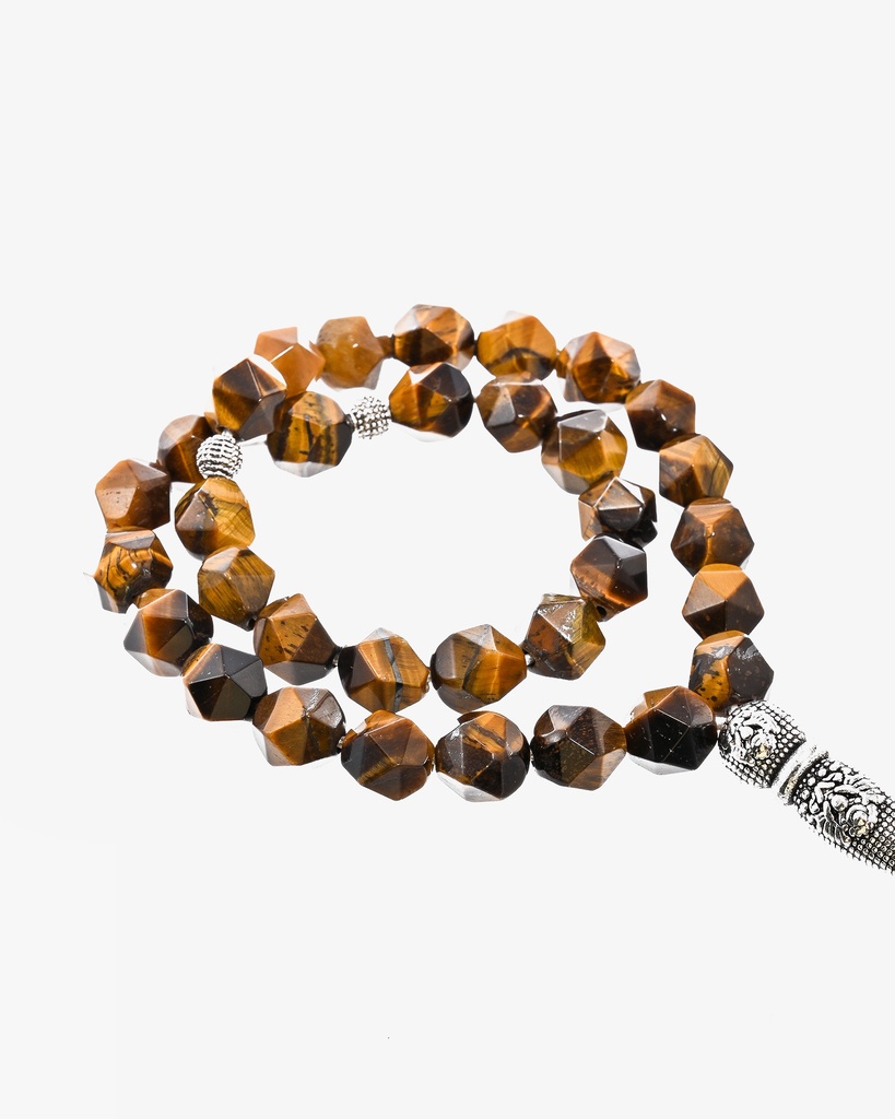 Tiger Eye Stone Rosary