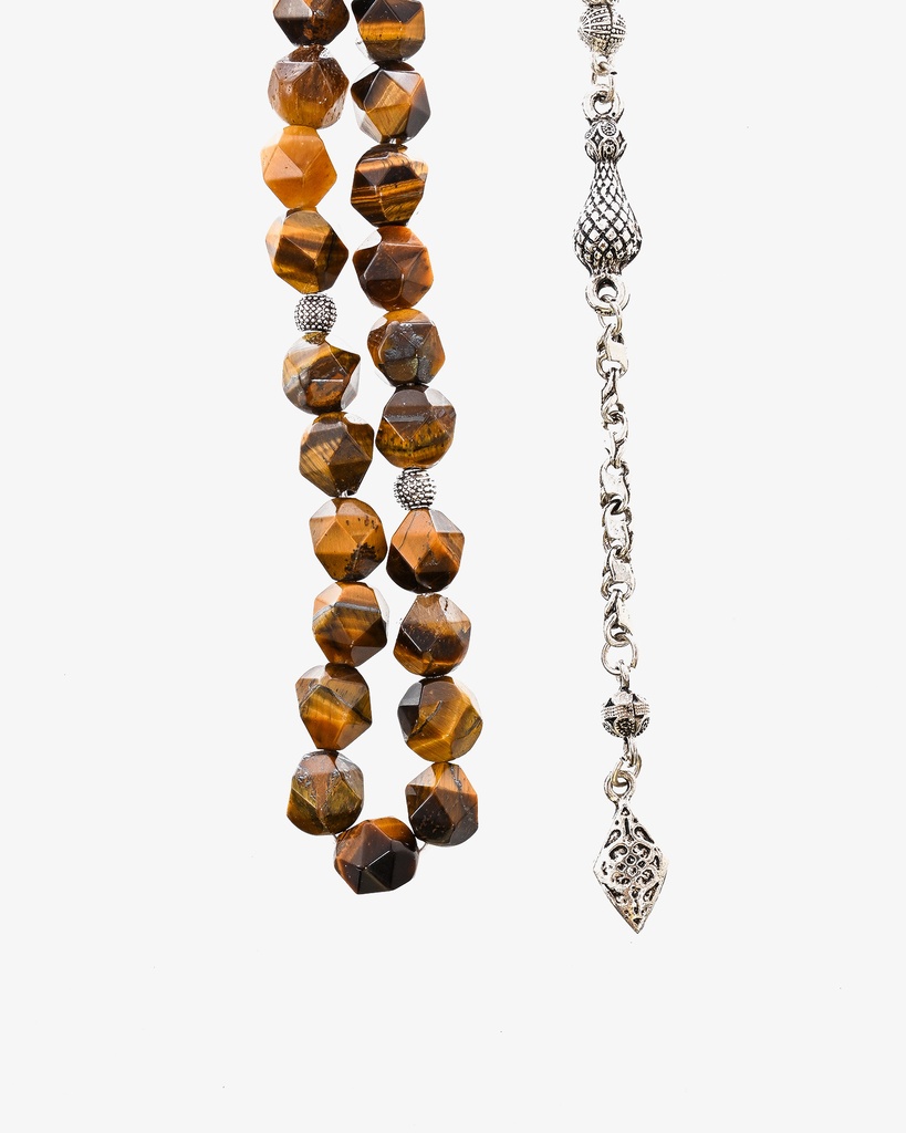 Tiger Eye Stone Rosary