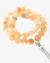Elegant Natural Citrine Rosary ROS8157BG