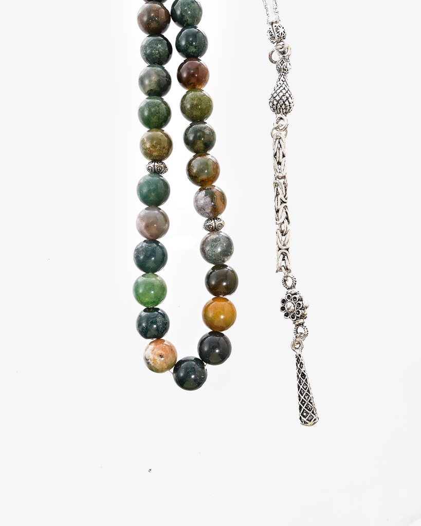 Indian Agate Rosary ROS8160GN