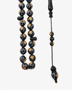 A sophisticated silver-inlaid Kok rosary ROS5416MC
