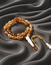 Sheep horn and gazelle horn rosary ROS5438MC