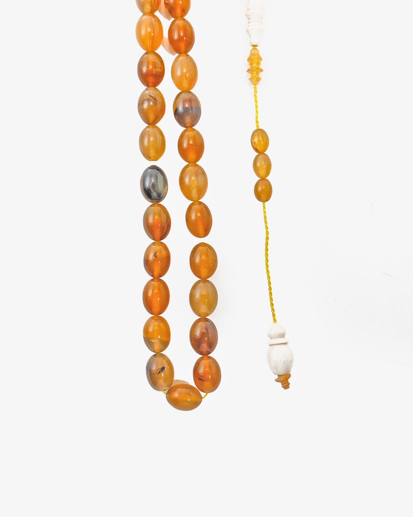 Sheep and gazelle horn rosary ROS5440MC