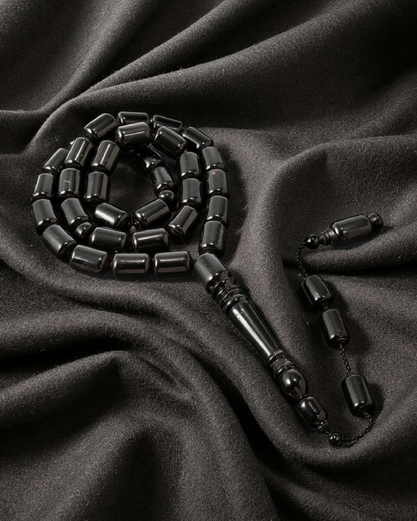 سبحة نادرة يسر طبيعي اسطوانية