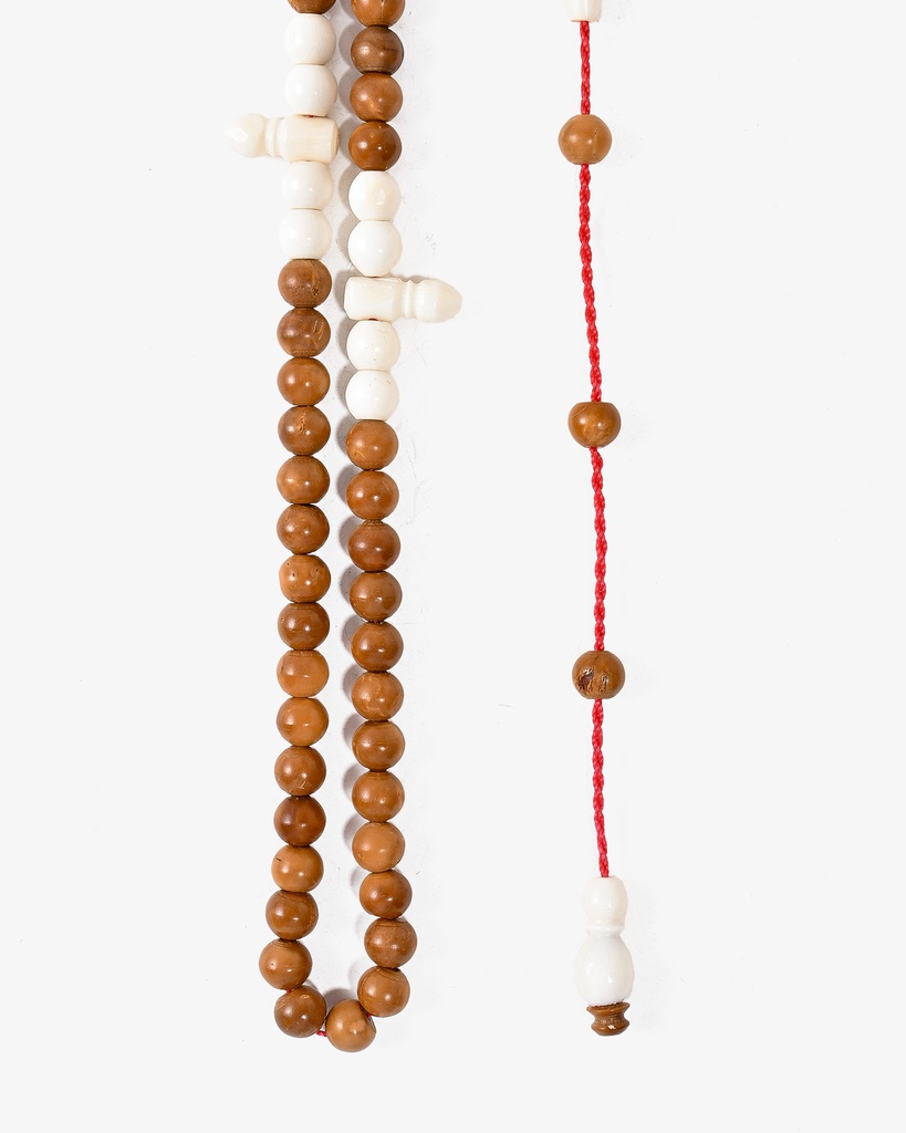 Luxury Camel Bone and Coke Rosary ROS5423BN
