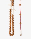 Luxury Camel Bone and Coke Rosary ROS5423BN