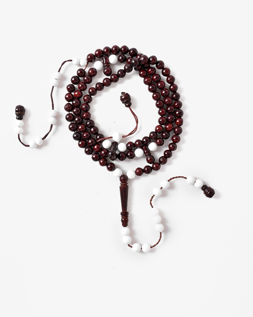 Camel bone and kok rosary ROS5424BN