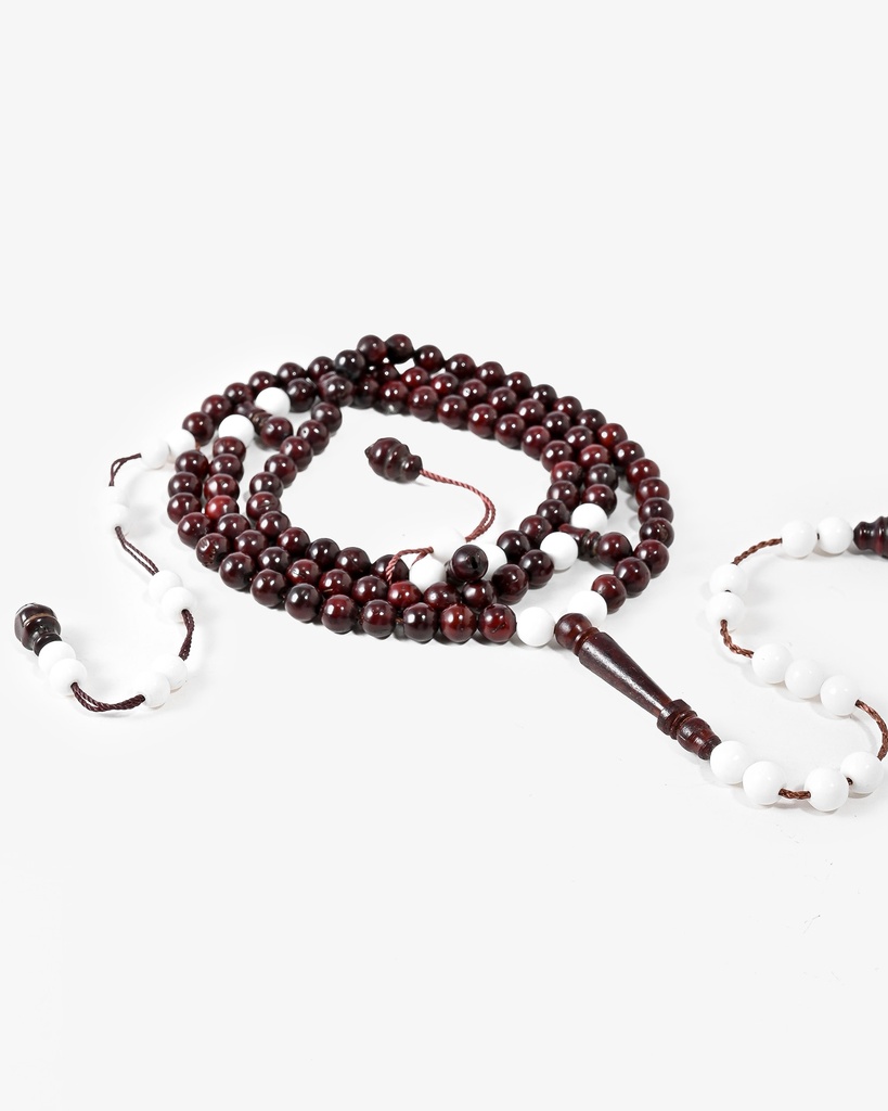 Camel bone and kok rosary ROS5424BN