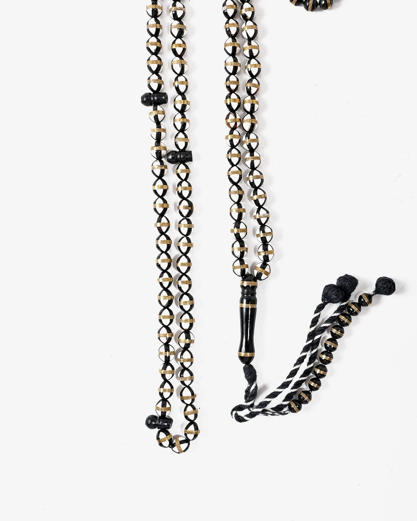 Ivory-like Kok rosary ROS5433WH