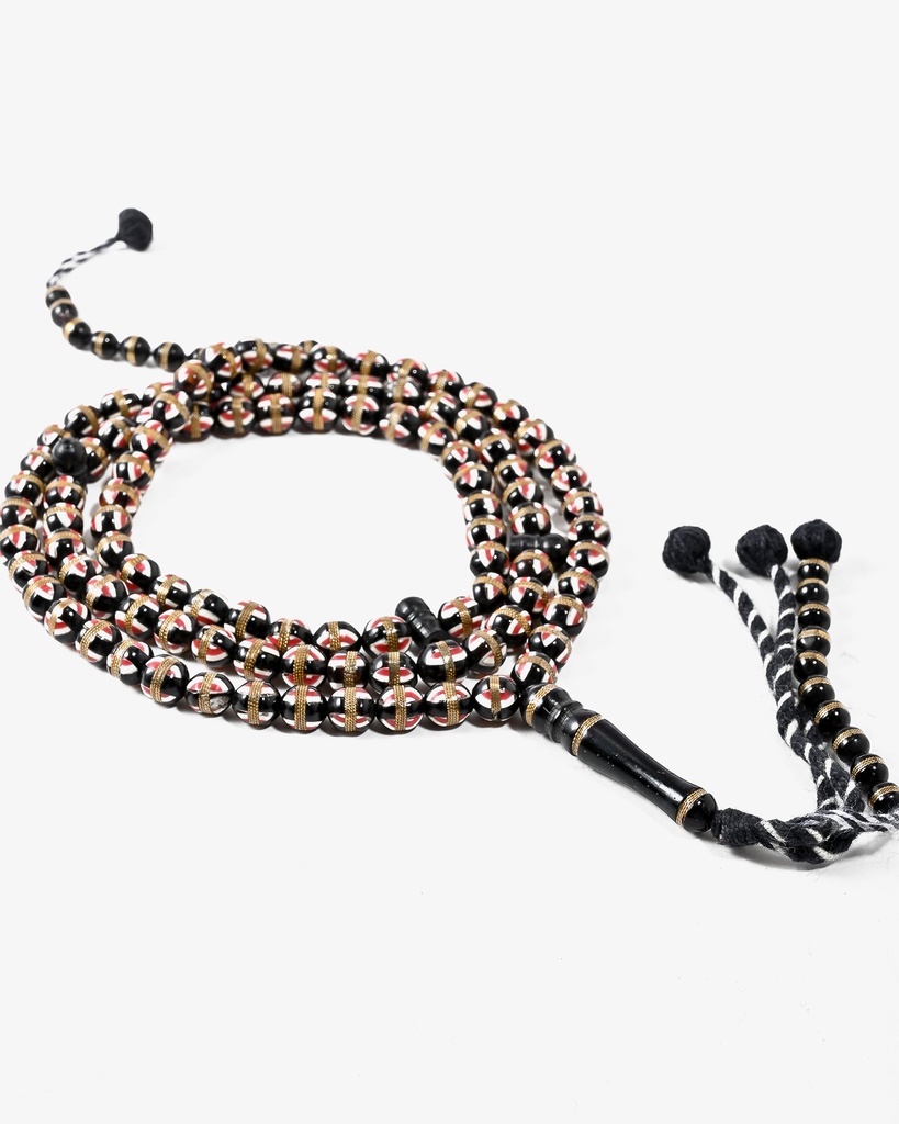 Ivory and Coral-Like Coke Rosary ROS5434MC