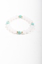Rose Quartz and Apatite Bracelet WBRA199MC
