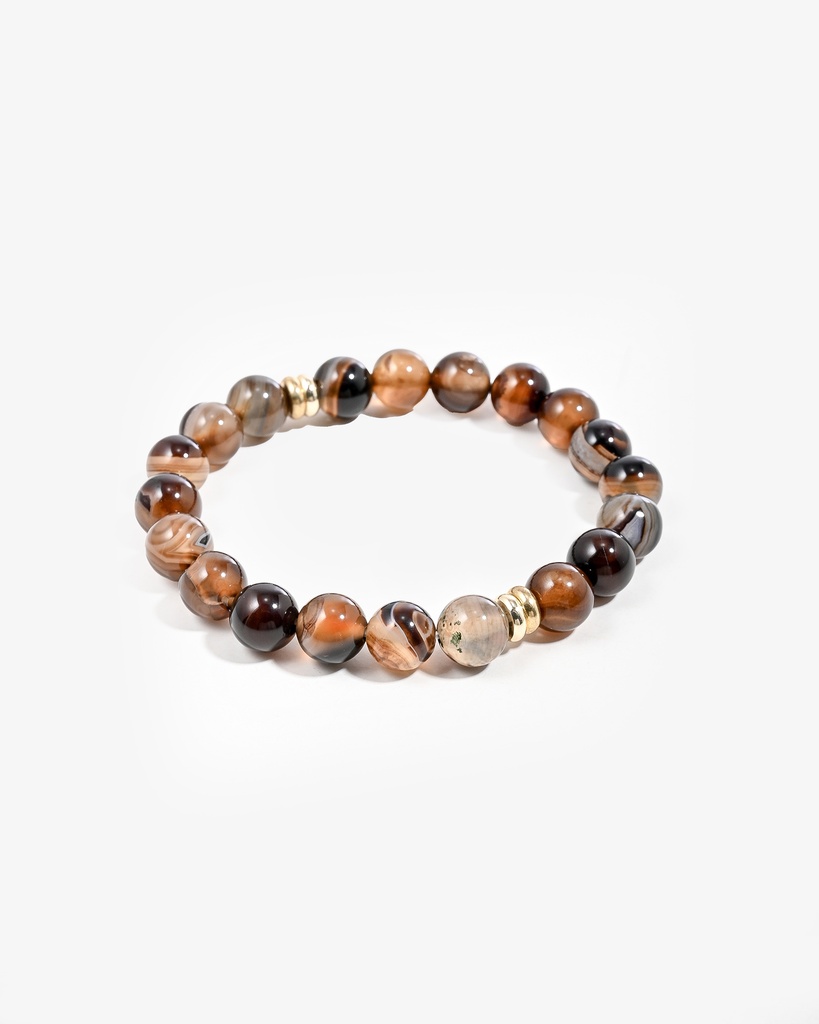 Veined Agate Bracelet  WBRA197BN